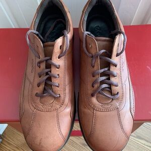 ECCO Men's Brown Leather Shoes
